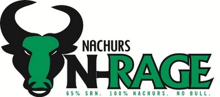 NACHURS N-RAGE 65% SRN. 100% NACHURS. NO BULL. logo
