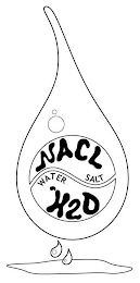 NACL SALT WATER H2O logo