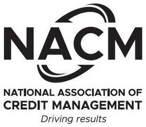 NACM NATIONAL ASSOCIATION OF CREDIT MANAGEMENT DRIVING RESULTS logo