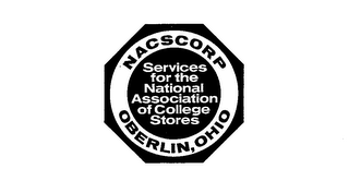 NACSCORP OBERLIN, OHIO SERVICES FOR THE NATIONAL ASSOCIATION OF COLLEGE STORES logo