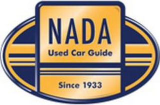 NADA USED CAR GUIDE SINCE 1933 logo