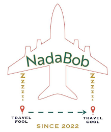 NADABOB TRAVEL FOOL  TRAVEL COOL SINCE 2022 Z logo