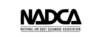 NADCA NATIONAL AIR DUCT CLEANERS ASSOCIATION logo