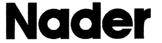 NADER logo