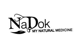 NADOK MY NATURAL MEDICINE logo