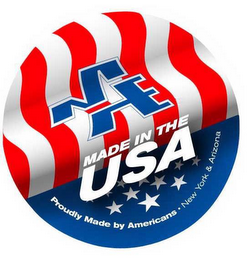 NAE MADE IN THE USA PROUDLY MADE BY AMERICANS NEW YORK & ARIZONA logo