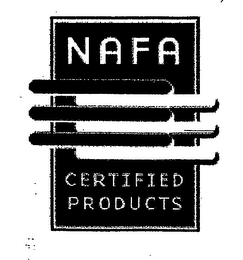 NAFA CERTIFIED PRODUCTS logo