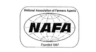 NAFA NATIONAL ASSOCIATION OF FARMERS AGENTS FOUNDED 1997 logo