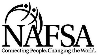 NAFSA CONNECTING PEOPLE. CHANGING THE WORLD. logo