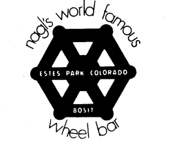 NAGL'S WORLD FAMOUS WHEEL BAR ESTES PARK COLORADO 80517 logo