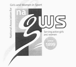 NAGWS NATIONAL ASSOCIATION FOR GIRLS AND WOMEN IN SPORT SERVING ACTIVE GIRLS AND WOMEN SINCE 1899 logo