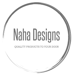 NAHA DESIGNS, QUALITY PRODUCTS TO YOUR DOOR logo