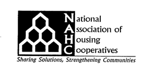 NAHC NATIONAL ASSOCIATION OF HOUSING COOPERATIVES SHARING SOLUTIONS, STRENGTHENING COMMUNITIES logo