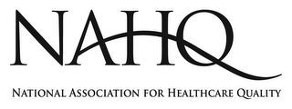 NAHQ NATIONAL ASSOCIATION FOR HEALTHCARE QUALITY logo