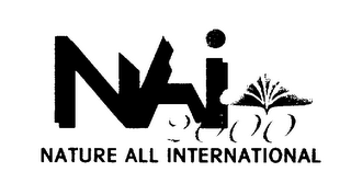 NAI 2000 NATURE ALL INTERNATIONAL GOLD LEAF logo
