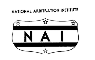 NAI NATIONAL ARBITRATION INSTITUTE logo