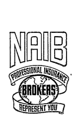 NAIB PROFESSIONAL INSURANCE BROKERS REPRESENT YOU logo