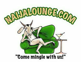 NAIJALOUNGE.COM, NAIJALOUNGE, COME MINGLE WITH US! logo