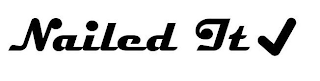 NAILED IT logo