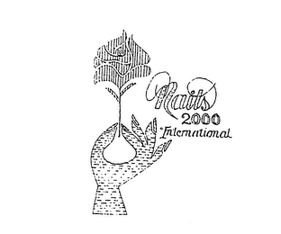 NAILS 2000 INTERNATIONAL logo