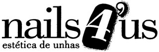NAILS 4'US ESTÉTICA DE UNHAS logo