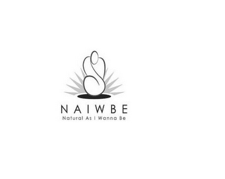 NAIWBE NATURAL AS I WANNA BE logo
