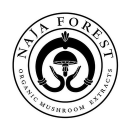 NAJA FOREST ORGANIC MUSHROOM EXTRACTS logo