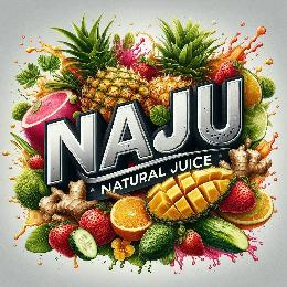 NAJU NATURAL JUICE logo