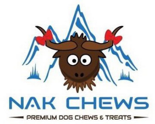 NAK CHEWS PREMIUM DOG CHEWS & TREATS logo