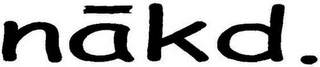 NAKD. logo