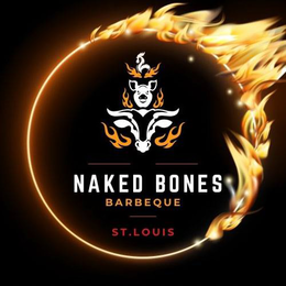NAKED BONES BARBEQUE ST.LOUIS logo
