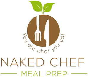NAKED CHEF MEAL PREP YOU ARE WHAT YOU EAT logo