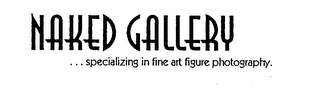 NAKED GALLERY...SPECIALIZING IN FINE ART FIGURE PHOTOGRAPHY. logo