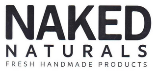 NAKED NATURALS FRESH HANDMADE PRODUCTS logo