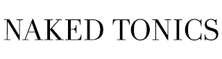 NAKED TONICS logo