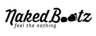 NAKEDBOOTZ FEEL THE NOTHING logo