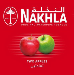 NAKHLA ORIGINAL WATERPIPE TOBACCO TWO APPLES SINCE 1913 logo