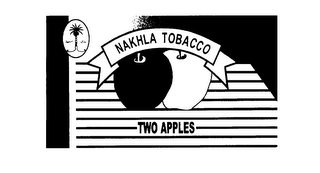 NAKHLA TOBACCO TWO APPLES logo