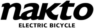 NAKTO ELECTRIC BICYCLE logo