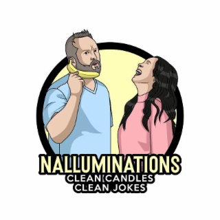 NALLUMINATIONS CLEAN CANDLES CLEAN JOKES logo