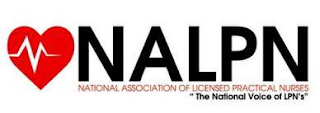 NALPN NATIONAL ASSOCIATION OF LICENSED PRACTICAL NURSES "THE NATIONAL VOICE OF LPN'S" logo