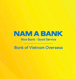 NAM A BANK NICE BANK-GOOD SERVICE BANK OF VIETNAM OVERSEAS logo