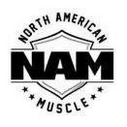 NAM NORTH AMERICAN MUSCLE logo