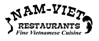 NAM-VIET RESTAURANTS FINE VIETNAMESE CUISINE logo