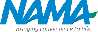 NAMA BRINGING CONVENIENCE TO LIFE. logo