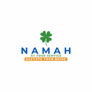 NAMAH AT YOUR SERVICE 'ELEVATE YOUR BEING' logo