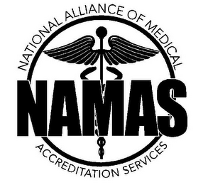 NAMAS NATIONAL ALLIANCE OF MEDICAL ACCREDITATION SERVICES logo