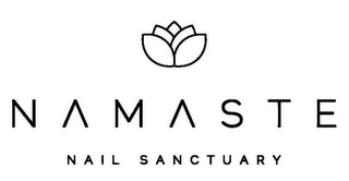 NAMASTE NAIL SANCTUARY logo