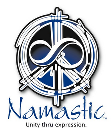 NAMASTIC UNITY THRU EXPRESSION. logo