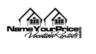 NAME YOUR PRICE VACATION RENTALS .COM logo